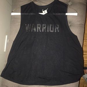 Spiritual gangster cropped tank xs